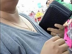 Indian Hidden Big Boobs On Street