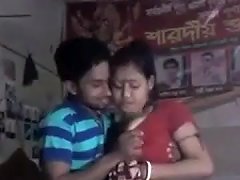 Desi Couple Boobs Pressing Hard